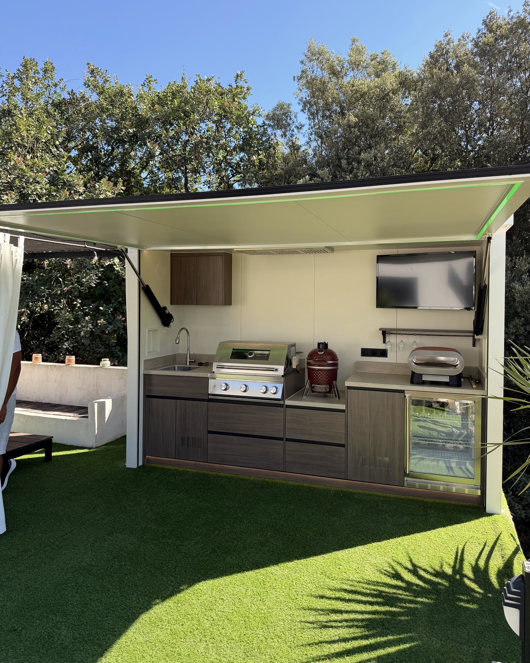 cuisine d'extérieur couverte Nox pavillon à cannes