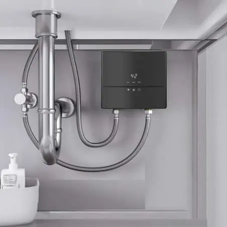 Chauffe-eau instantané : option pour cuisine d'extérieur Nox