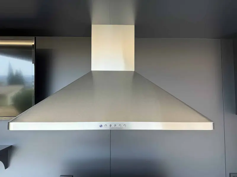 Hotte aspirante : option pour cuisine d'extérieur Nox