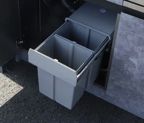 Poubelle sous évier : option pour cuisine d'extérieur Nox