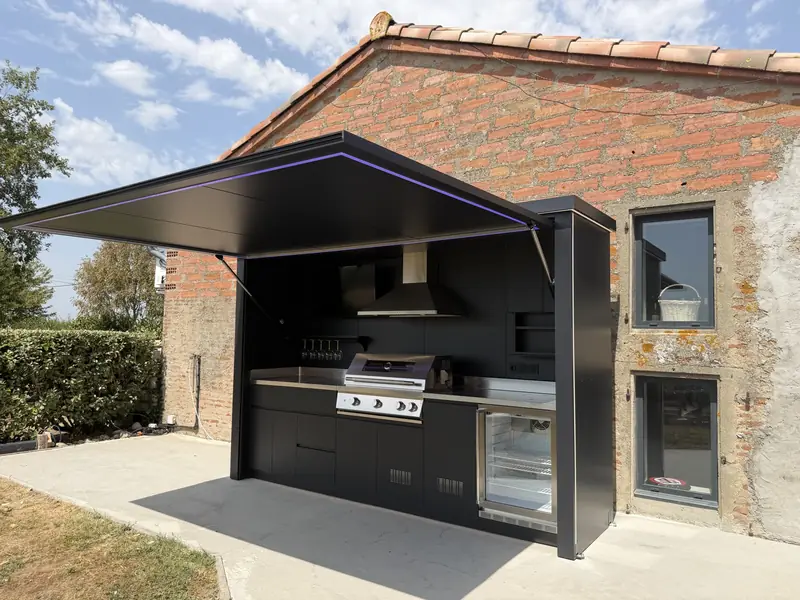 Cuisine d'extérieur Nox installée à Auterive