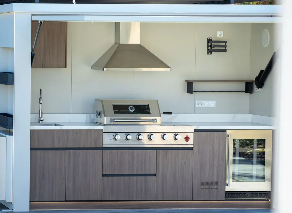 Cuisine Nox configurée avec ses équipements